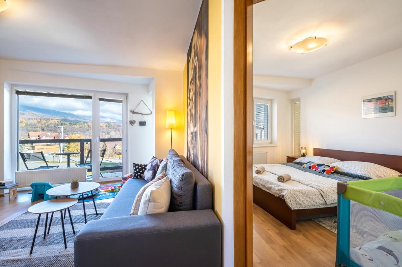 Apartment Romana High Tatras-Fantastic Views-Washer Nová Lesná エクステリア 写真